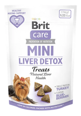Brit Care Dog Mini friandises LIVER DETOX 50 g